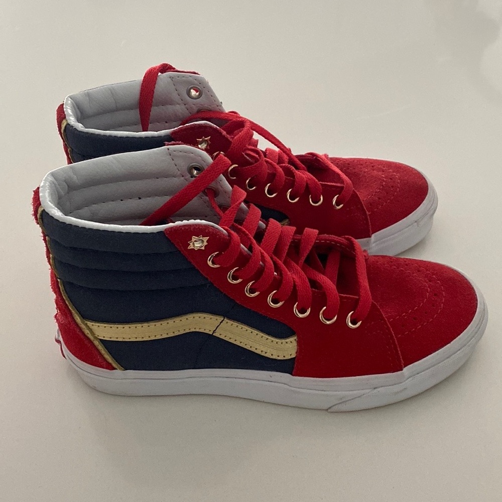 Captain Marvel Vans